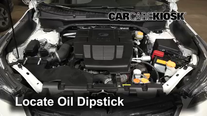 2019 Subaru Forester Premium 2.5L 4 Cyl. Oil Check Oil Level